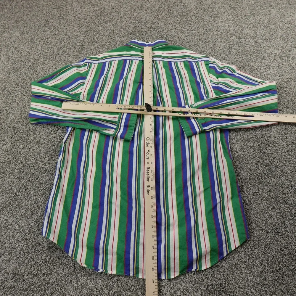 Ralph Lauren Shirt Mens M Serape Western Cowboy Pony Long Sleeve Button Up‎ 90s